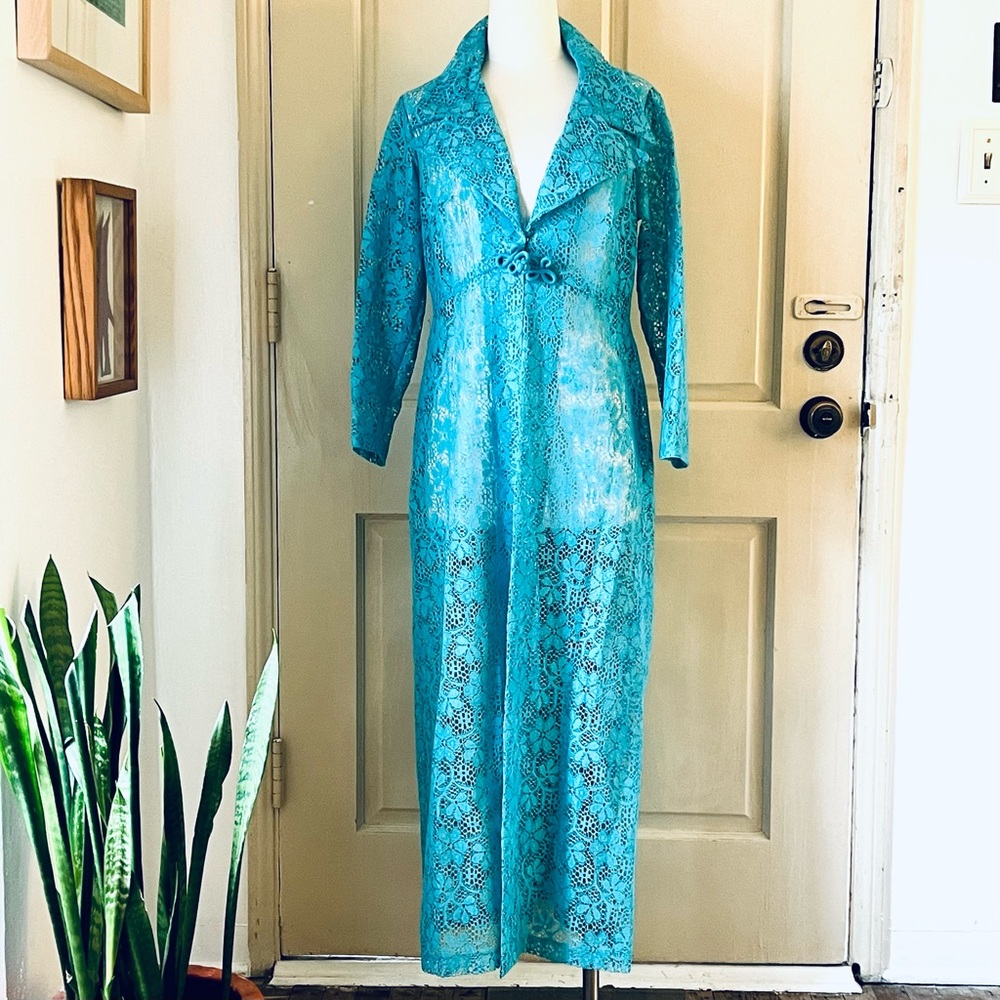 1970’s Lace Duster/Coverup.